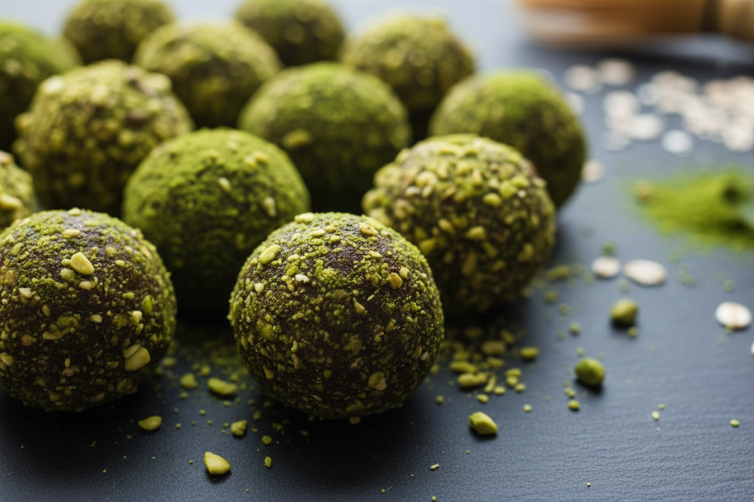 Matcha Energy Balls: No-Bake, 5 Ingredients, Done in 15 Minutes