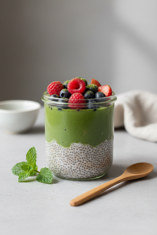 Matcha Chia Pudding: The Easiest Make-Ahead Breakfast