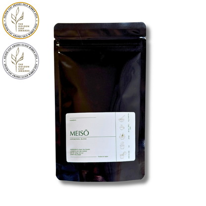 Meiso Ceremonial Matcha (100g) – Gold Award Japanese First Harvest