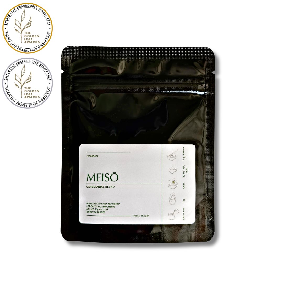 Meiso Ceremonial Matcha (30g) – Gold Award Japanese First Harvest