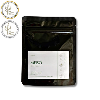 Meiso Ceremonial Matcha (30g) – Gold Award Japanese First Harvest